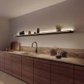 Novy Shelf Mineral Black 275cm keuken verlichting