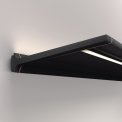 Novy Shelf Mineral Black 95cm keuken verlichting