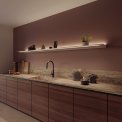 Novy Shelf Mineral White 305cm keuken verlichting