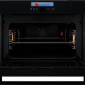 Pelgrim COS834ANT inbouw combi-stoomoven met magnetron - antraciet