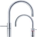 Quooker COMBI Nordic Round Twintaps CHROOM - kokend water kraan