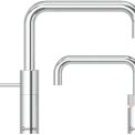 Quooker COMBI Nordic Square Twintaps CHROOM - kokend water kraan