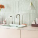 Quooker COMBI+ Nordic Square Twintaps RVS - kokend water kraan