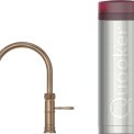 Quooker PRO3 Classic Fusion Round Messing Patina - kokend water kraan