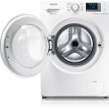 De Samsung WF80F5E5P4W wasmachine  heeft een maximaal vulgewicht van 7 kg.
