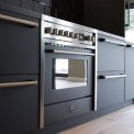 Steel EQ9F-5FI Enfasi inductie fornuis in rvs/antraciet