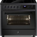 Steel EQ9F-5FI NF Enfasi inductie fornuis zwart - All Black serie