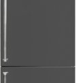 Steel GQFRB-7 SX koel/vriescombinatie - Genesi - antracite