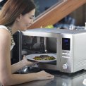 Sharp R982STWE combi-magnetron - vrijstaand - rvs