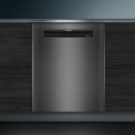 Siemens SN15ZC80CS onderbouw vaatwasser - blacksteel