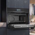 Siemens CM736GAB1 inbouw oven met magnetron - zwart