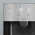 Siemens KA93GAIDP side-by-side koelkast - rvs - met minibar en ijsdispenser