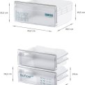 Siemens KI96NVFD0 inbouw koelkast - deur-op-deur - nis 194 cm.