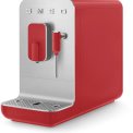 Smeg BCC02RDMEU volautomatische koffiemachine - mat rood - retro jaren 50