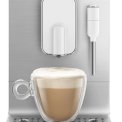 Smeg BCC02WHMEU volautomatische koffiemachine - mat wit - retro jaren 50