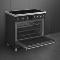 Smeg C9IMMB2 inductie fornuis - mat zwart - 90 cm