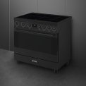 Smeg C9IMN2 inductie fornuis - mat zwart - 90 cm