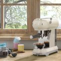 Smeg ECF01CREU koffiemachine creme