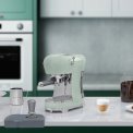 Smeg ECF02PGEU espressomachine / koffiemachine - watergroen