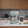 Smeg ECF02PGEU espressomachine / koffiemachine - watergroen