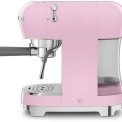 Smeg ECF02PKEU koffiemachine / espressomachine - roze