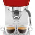 Smeg ECF02RDEU koffiemachine / espressomachine - rood