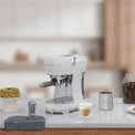 Smeg ECF02WHEU koffiemachine / espressomachine - wit