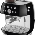 Smeg EGF03BLEU espresso koffiemachine - zwart