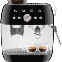 Smeg EGF03BLEU espresso koffiemachine - zwart