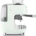 Smeg EGF03PGEU espresso koffiemachine - watergroen