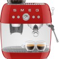 Smeg EGF03RDEU espresso koffiemachine - rood