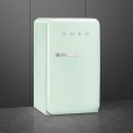 Smeg FAB10HRPG6 retro jaren 50 koelkast - waterwgroen - tafelmodel