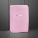 Smeg FAB10HRPK6 retro jaren 50 koelkast - roze - rechtsdraaiend