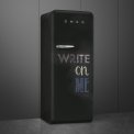 Smeg FAB28RDBB6 retro jaren 50 koelkast - zwart Blackbord schoolkrijt