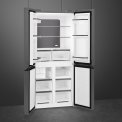 Smeg FQI48KD side-by-side koelkast - blacksteel-look