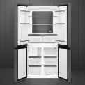 Smeg FQI48KD side-by-side koelkast - blacksteel-look