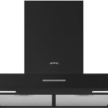 Smeg KBT600MB wand afzuigkap - 60 cm - zwart