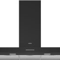 Smeg KBT900AE wand afzuigkap - antraciet - plat blok model