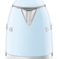 Smeg KLF05PBEU retro jaren '50 waterkoker - pastelblauw