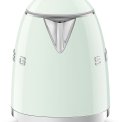 Smeg KLF05PGEU retro jaren '50 waterkoker - watergroen