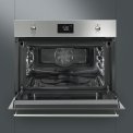 Smeg SF4390MCX inbouw oven met magnetron