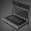 Smeg SO4301M1N inbouw oven met magnetron - mat zwart