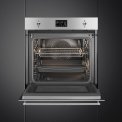 Smeg SO6302M2X inbouw oven met magnetron - rvs - nis 60 cm.