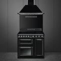 Smeg TR93IBL2 inductie fornuis - zwart
