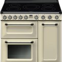 Smeg TR93IP2 inductie fornuis - crème