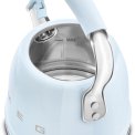 Smeg WKF01PB fluitketel - jaren 50 - pastelblauw