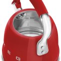 Smeg WKF01RD fluitketel - jaren 50 - rood