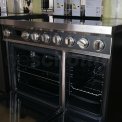 Smeg CPF92IMA inductie fornuis - antraciet - dubbele oven - Portofino