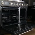 Smeg CPF92IMA inductie fornuis - antraciet - dubbele oven - Portofino