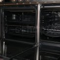 Smeg CPF92IMA inductie fornuis - antraciet - dubbele oven - Portofino